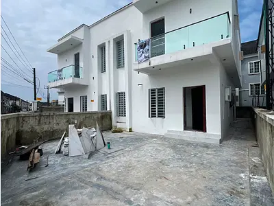 Elegant 4 Bedroom Semi Detached Duplex with a Room BQ