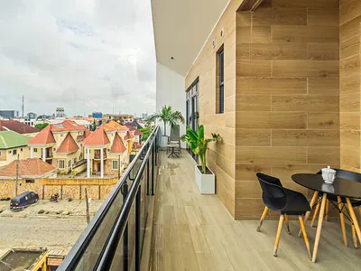 Furnished 3 Bedroom Penthouse with Inverter