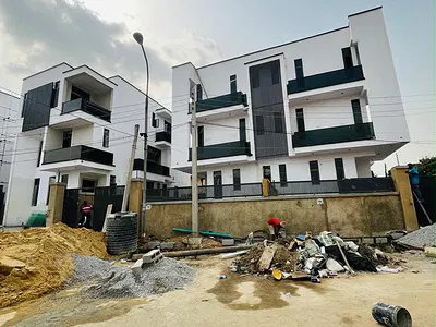 Exquisitely Built 4 Bedroom Semi Detached Duplex with a Room BQ