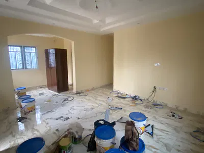 Newly Built 3 Bedroom Flat with Pop Just 2 in the Compound