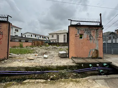 An Empty Residential Full Plot of Land