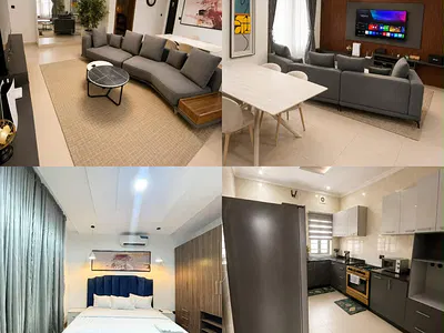Luxury 3-Bedroom Shortlet Apartment with PS5 — Lekki Phase 1, Lekki, Lagos