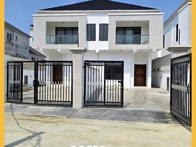 4 Bedroom Semi Detached Duplex with BQ — Ologolo, Lekki, Lagos