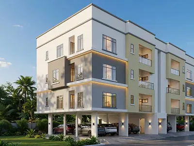 Luxury Finished Two Bedroom Apartment with NQ