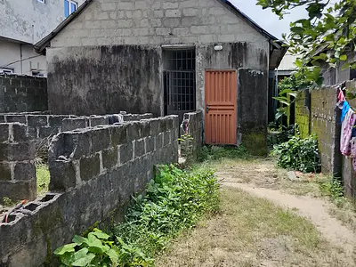 Partly Completed Land with Block of Miniflat