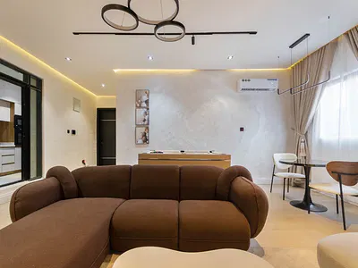 Newly Furnished 3-Bedroom Apartment with a Swimming Pool Snooker