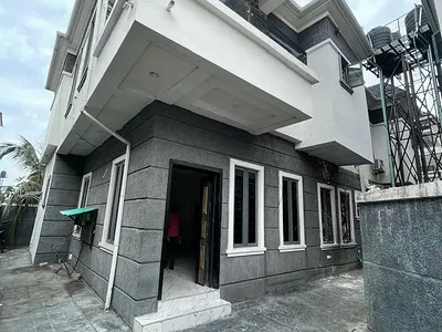 A Spacious 4 Bedroom Semi Detached Duplex with BQ for Rent at Ikate Le