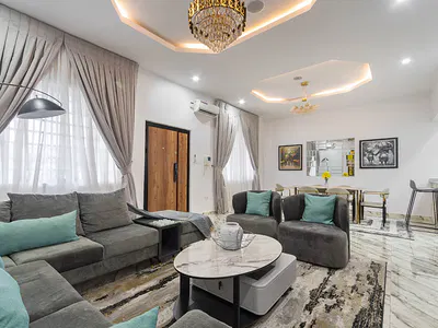 3 Bedroom Apartment with Swimming Pool, Gym, Mini Mart, PS5
