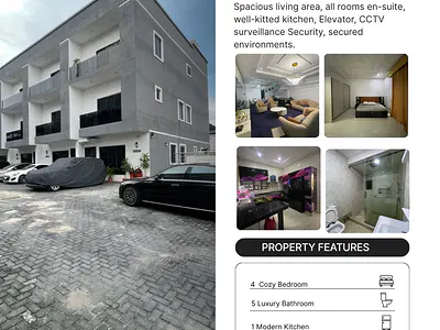 4 Bedroom Unfurnished Terrace Duplex with BQ