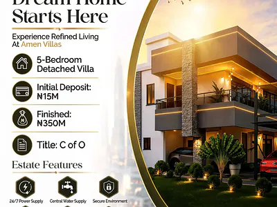 Beautiful House in Secure Environment