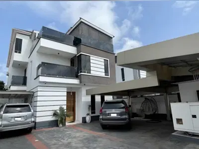 Superbly Finished &furnished 5 Bedroom Detached Duplex with 2 Rooms BQ