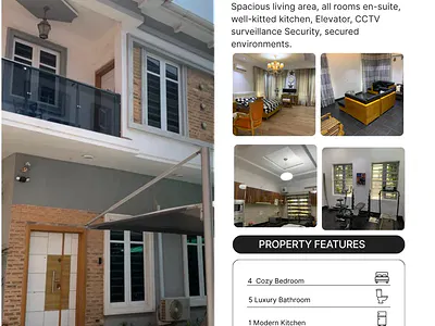 4 Bedroom Unfurnished Terrace Duplex with BQ