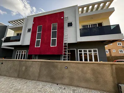 4bedroom Semi-Detached Duplex with BQ, Air-Conditioning, Tastefully De
