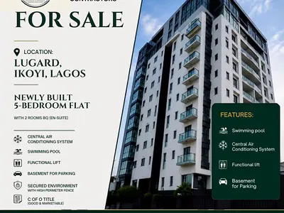 Luxury 5 Bedroom — Lugard, Ikoyi, Ikoyi, Lagos