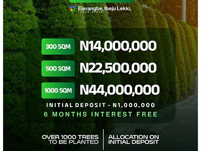 Solace Garden — Eleranigbe, Ibeju Lekki, Lagos