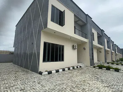 Luxury New Accessible + Modernly Built &fitted Kitchen 3 Bedroom House — Ajah, Lagos
