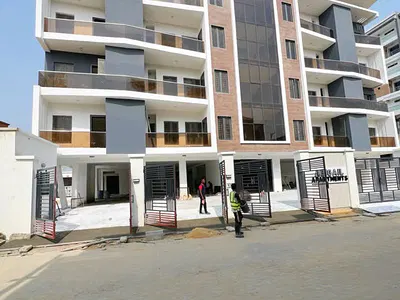 Brand New Luxurious 4 Bedroom Apartment with BQ, Cinema & Elevator — Lekki Phase 1, Lekki, Lagos