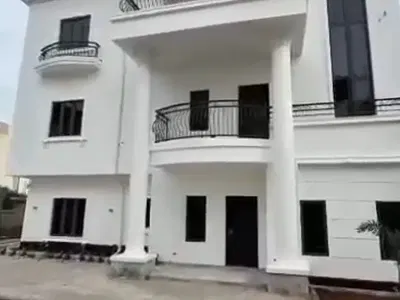 Newly Built 5 Bedroom Semi-Detached Duplex with 2 Room BQ.