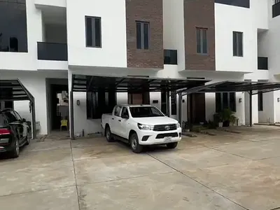 Furnished 4 Bedroom Terrace Duplex with BQ