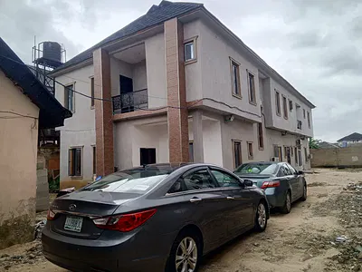 6 Bedroom Duplex with 2 Nos of 2 Bed Flats with 3 Shops — Gbagada, Lagos