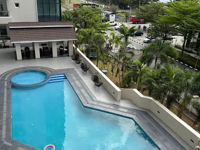 Luxuriously Finished 3 Bedrooms Apartment with BQ Central Swimming Poo