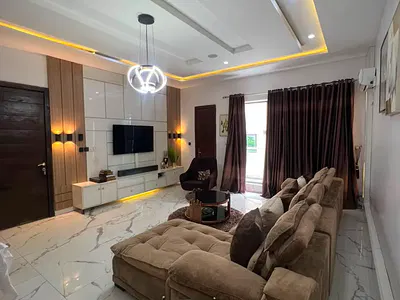 Clean and Furnished 3 Bedroom Flat with BQ in a Secured Estate