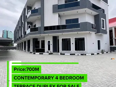Contemporary 4 Bedroom Terrace Duplex for Sale Location: Victoria Isla — Victoria Island (VI), Lagos