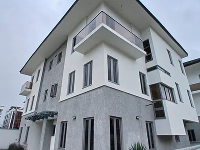 Newly Built 4 Bedroom En-Suite Semi-Detached Duplex with 1 Room BQ — Oniru, Victoria Island (VI), Lagos