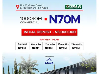 Premium Buy and Build Land with Exclusive Benefits — Gousa District, Proximity to International Airport Abuja., Idu Industrial, Abuja