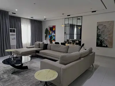 Tastefully Furnished & Serviced 4 Bedroom En-Suite Townhouse — Lekki, Lagos