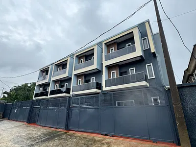 Exquisitely Built 4 Bedroom Terrace Duplex with BQ — Adeniyi Jones, Ikeja, Lagos