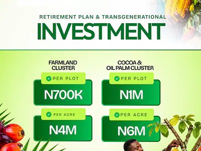 Cocoa and Oil Palm Farm Cluster — Ayireke Farm Land, Odeda, Ogun