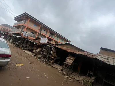 2200SQM of Land Facing Both Front and Back Road — Labaowo Ogunpa Major Market Ibadan, Dugbe (Onireke), Ibadan North-West, Oyo