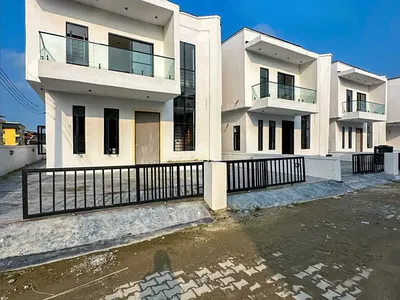 Newly 4- Bedroom Detached Duplex with a BQ — Sangotedo, Ajah, Lagos
