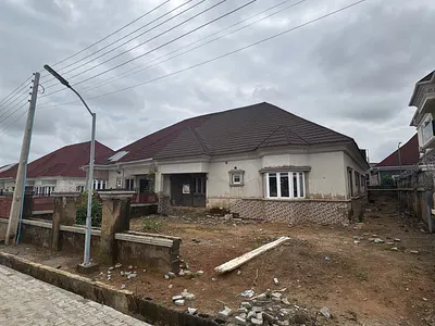 Standard 3-Bedroom Bungalow + BQ — Von Axis, Lugbe District, Abuja