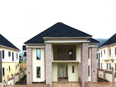 Brand New 5 Bedroom Fully Detached Duplex with BQ — By Diplomatic Zone, Katampe Extension, Katampe, Abuja
