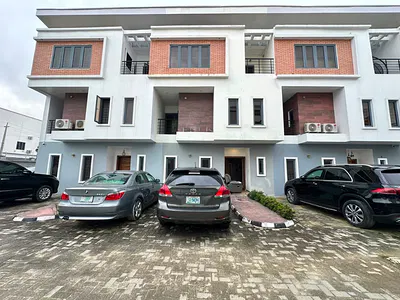 Newly Built Serviced 4 Bedroom Terrace Duplex with BQ — Ikate, Lekki, Lagos