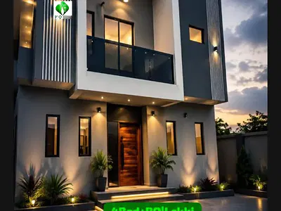 4 Bedroom Terrace with a BQ — Lekki Scheme 2, Ogombo, Ajah, Lagos