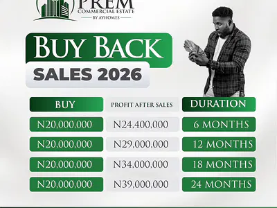 Buy Back Plan — Imedu, Ibeju Lekki, Lagos