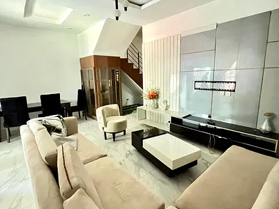 Partly Furnished 4-Bedroom Semi-Detached Duplex with BQ Self Service — Lekki, Lagos