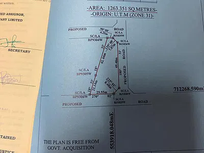 1263SQM Land Available for JV — Off Freedom Way, Lekki Phase 1, Lekki, Lagos