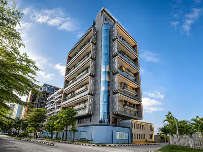 Luxury 4 Bedroom 600SQM Maisonette + 2 BQ, Elevator & Pool Lucrezia — 4th Avenue, Banana Island, Ikoyi, Lagos