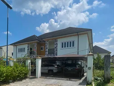 4 Bedroom Semi Detached with BQ — V26a/V26b, Rivtaf Golf Estate, Peter Odili, Port Harcourt, Rivers, Port Harcourt, Rivers
