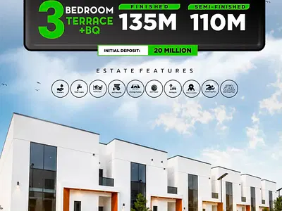 3 Bedroom Terrace Duplex — Ajah, Lagos
