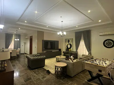Luxury Furnished 4 Bedroom Duplex — Guzape Main, Guzape District, Abuja