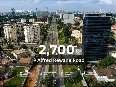 A Premium 2700 SQM Land — Alfred Rewane Road, Ikoyi, Lagos