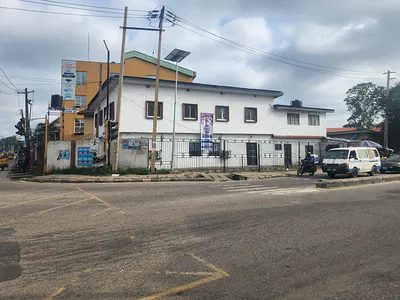 A Strategic Property at a Corner Piece Directly Facing Road — Ilupeju by Traffic Light, Ilupeju, Lagos