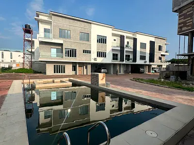 2 Units of Newly Built 4-Bedroom Terraces with BQ — Banana Island, Ikoyi, Lagos