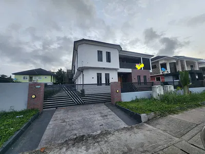 Luxury 7 Bedroom Fully Detached Duplex with 2BQ — Lekki, Lagos