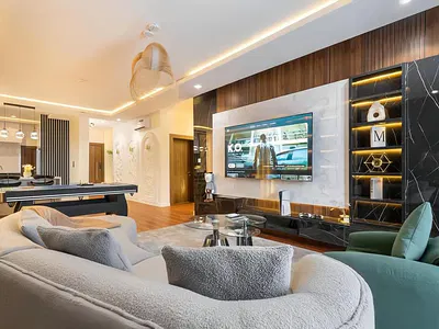 3 Bedroom Apartment with PS5, Gym, Snooker and Elevator — Ikate, Lekki, Lagos